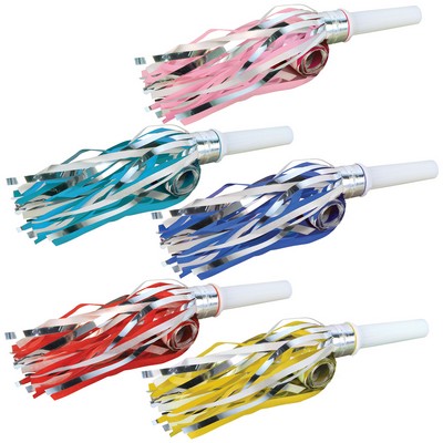 Fringed Party Blowout Noise Makers